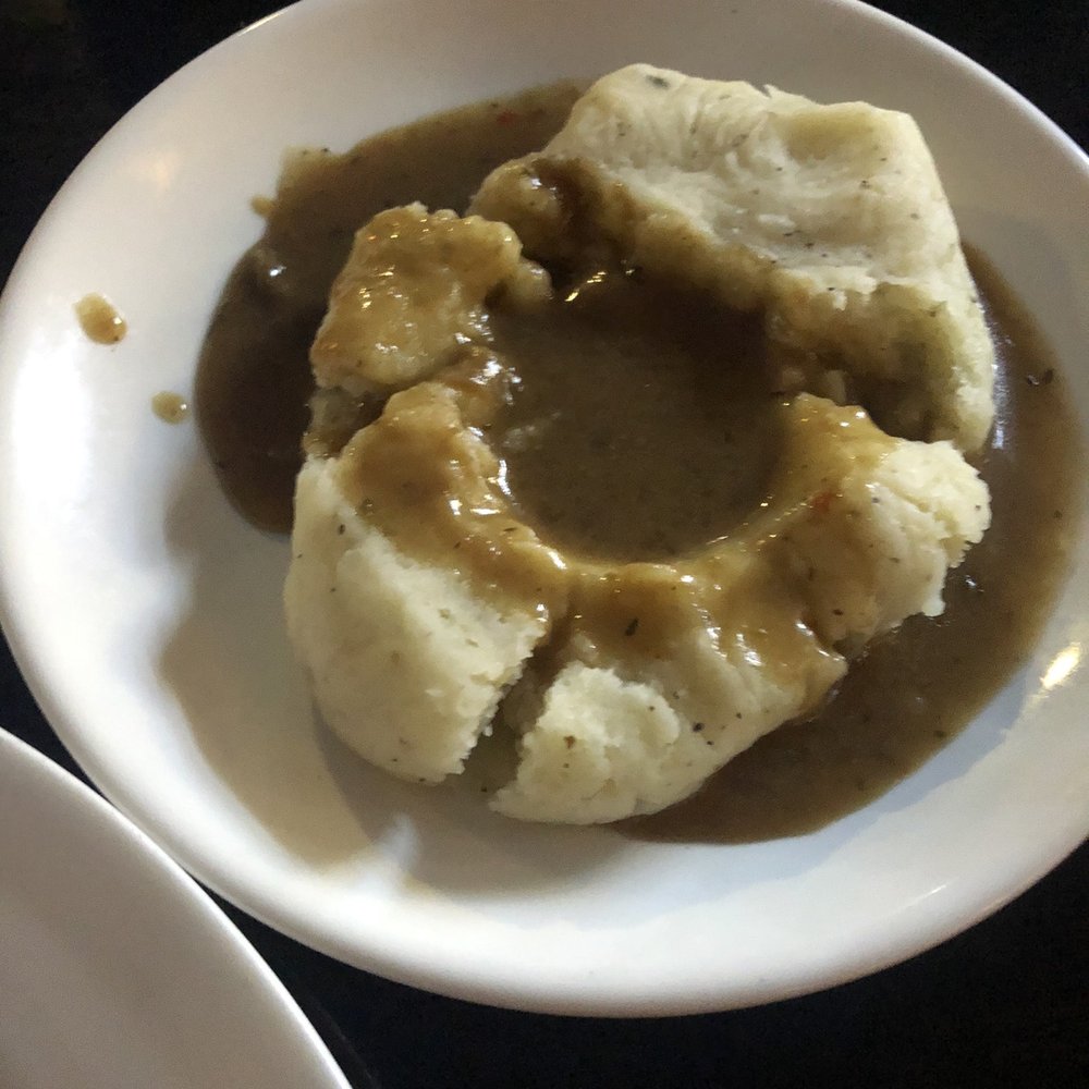 Affy's Premium Grill - Mash potato with gravy - Steakhouses Near Me - Brooklyn, New York Affy's Premium Grill - Mash potato with gravy - Steakhouses Near Me - Brooklyn, New York