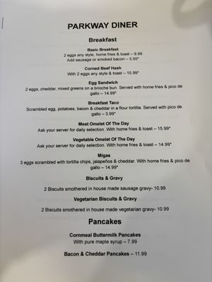 Menu photo 2 Parkway Diner Louisville, KY Menu photo 2 Parkway Diner Louisville, KY