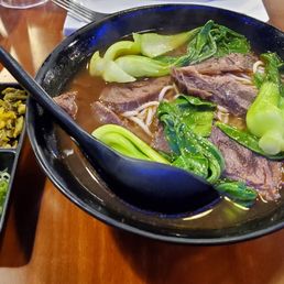 Taiwanese special beef noodle soup Taiwanese special beef noodle soup