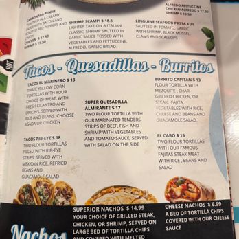 Superior Crab - Menu - Mexican Near Me