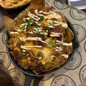 Copper Blues Rock Pub & Kitchen - Loaded potato chips - Bars Near Me - Doral, Florida Copper Blues Rock Pub & Kitchen - Loaded potato chips - Bars Near Me - Doral, Florida