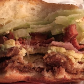 Tacos Tapachula - Torta Cubana close up - Food Trucks Near Me - Houston, Texas