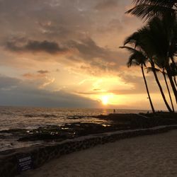 On The Rocks - Sunset by our hotel