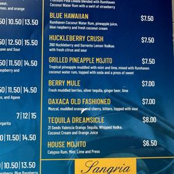 Sangria's Mexican Grill - Drinks