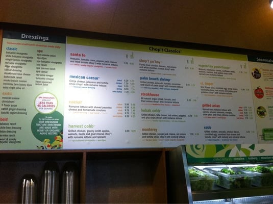 Menu photo 6 Chopt Creative Salad Co. Washington, DC, DC