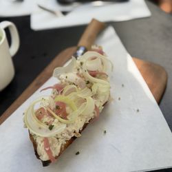 Carissa's The Bakery - Smoked Whitefish Tartine - so fresh and delicious