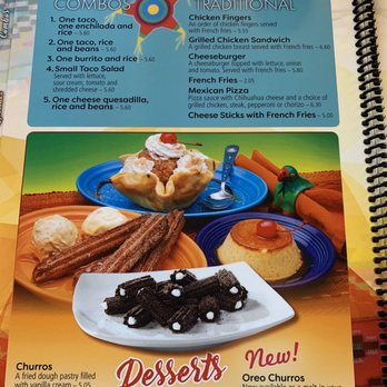 Los Bravos - Desserts and Kids menu - Mexican Near Me - Evansville, Indiana