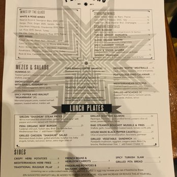 Pera Soho - Menu - Mediterranean Near Me - New York, New York Pera Soho - Menu - Mediterranean Near Me - New York, New York