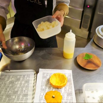 Tickets - Pumpkin – Ice Cream, Caraelized Confit, Pepitas @endoedibles on Instagram for more - Tapas Bars Near Me - Barcelona, B
