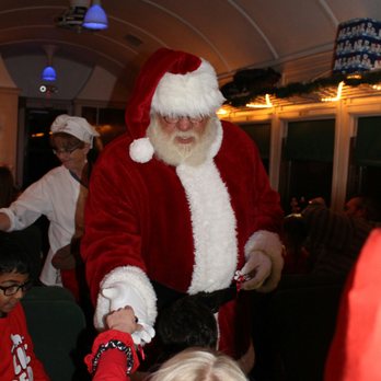 Polar Express Experience - Santa! He greets every guest and hands them a beautiful Polar Express silver bell keepsake. - Festivals Near Me - Williams, Arizona Polar Express Experience - Santa! He greets every guest and hands them a beautiful Polar Express silver bell keepsake. - Festivals Near Me - Williams, Arizona