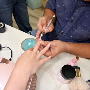 Elysian Nails & Spa - Making flowers by hand! Craftsmen! - Nail Salons Near Me - Chandler, Arizona Elysian Nails & Spa - Making flowers by hand! Craftsmen! - Nail Salons Near Me - Chandler, Arizona
