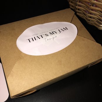 That's My Jam Tampa - This is how the food was packaged - Desserts Near Me That's My Jam Tampa - This is how the food was packaged - Desserts Near Me