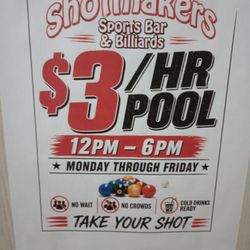 Shotmakers Sports Bar and Billiards