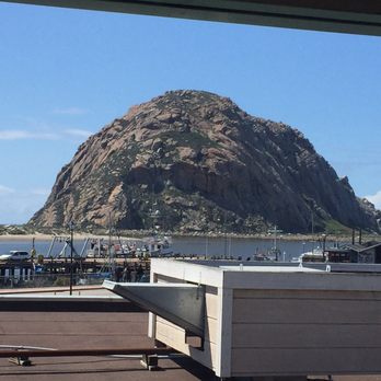 Bayfront Inn - View from our room! - Hotels Near Me - Morro Bay, California