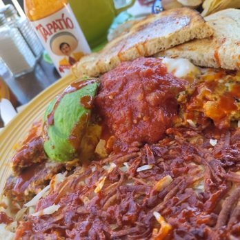 Blackbird Café - Spicy Mexican omelet - Cafes Near Me - Long Beach, California