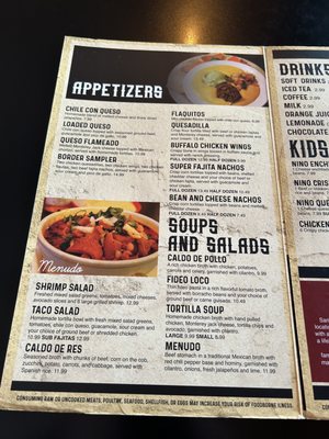 Menu photo 8 Sarita's Mexican Restaurant San Antonio, TX Menu photo 8 Sarita's Mexican Restaurant San Antonio, TX