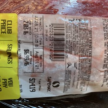 Safeway - a package of meat on a table - Grocery Near Me - Tucson, Arizona