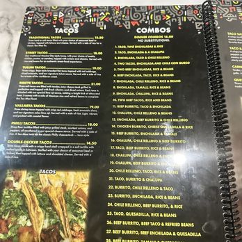 Taco Inc Modern Mexican - Menu - Mexican Near Me - Olean, New York