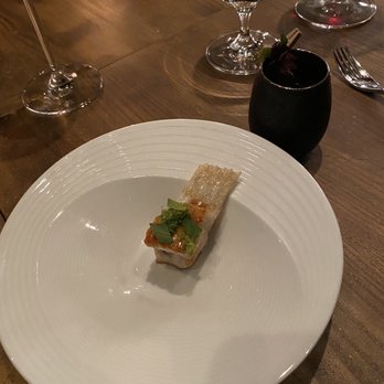 Next - Winter 2019 Menu "Turbot wing" - New American Near Me - Chicago, Illinois