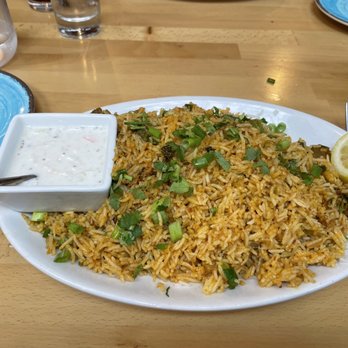 Nirvana Culinary Paradise - Combination Biryani: spiciness level 4 - Indian Near Me - Cañon City, Colorado Nirvana Culinary Paradise - Combination Biryani: spiciness level 4 - Indian Near Me - Cañon City, Colorado