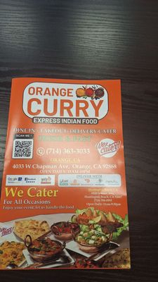 Menu photo 4 Orange Curry Orange, CA