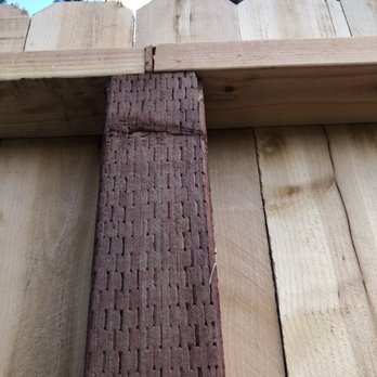 Top Choice Fencing - This is how they fixed the gap, just shoved the piece they shouldn't have cut I suppose. - Fences & Gates Near Me - Fresno, California Top Choice Fencing - This is how they fixed the gap, just shoved the piece they shouldn't have cut I suppose. - Fences & Gates Near Me - Fresno, California