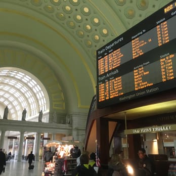 Union Station - View of the train ticket booth and mall area - Shopping Centers Near Me - Washington, DC, District of Columbia Union Station - View of the train ticket booth and mall area - Shopping Centers Near Me - Washington, DC, District of Columbia