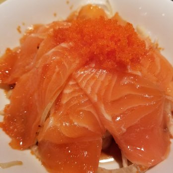 Yanagi Sushi - Salmon sashimi with Maui onions - Japanese Near Me - Honolulu, Hawaii Yanagi Sushi - Salmon sashimi with Maui onions - Japanese Near Me - Honolulu, Hawaii