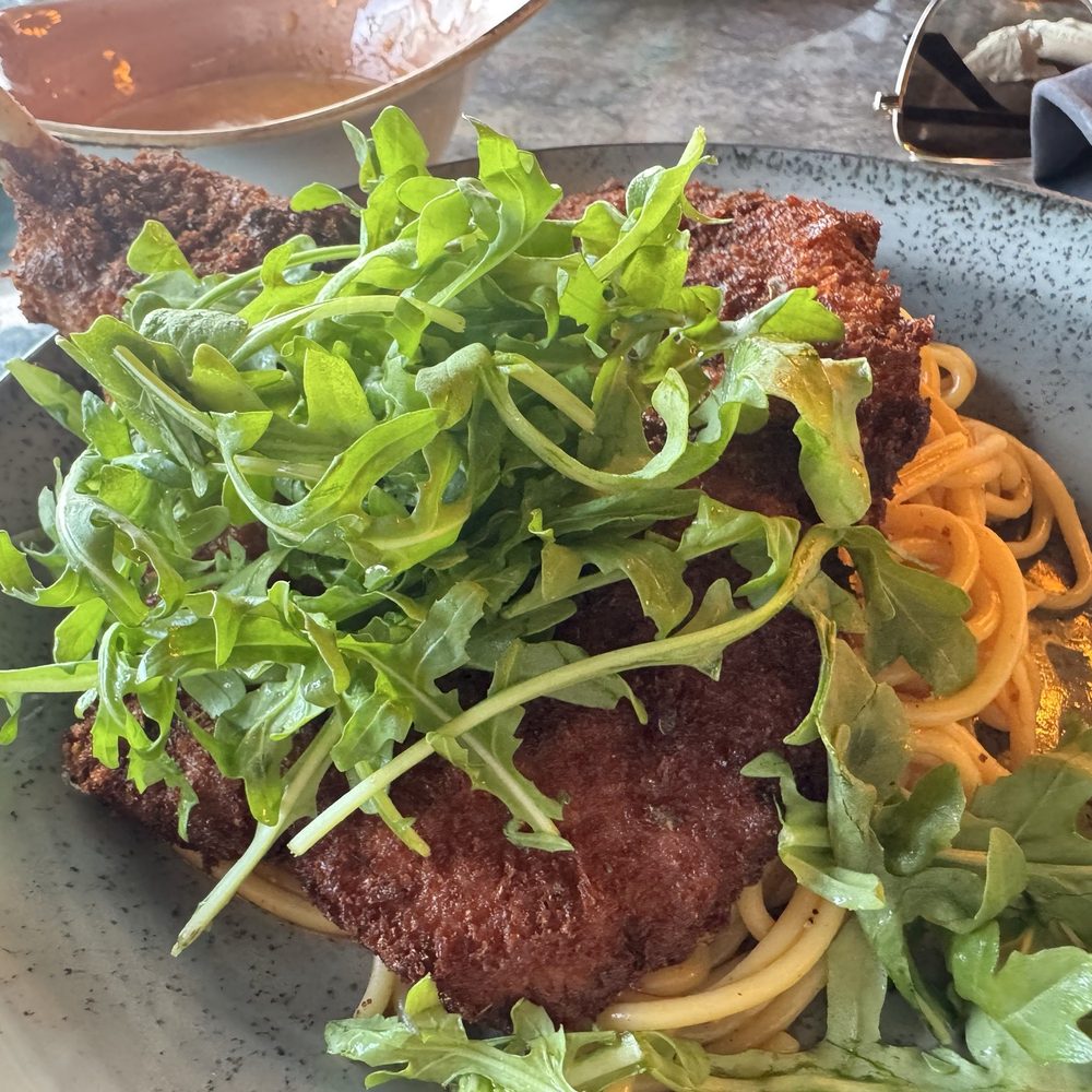 Magic Key Terrace - Magic Key Holder Dining - Fried pork chop - Wine Bars Near Me - Anaheim, California