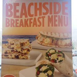 Tropical Smoothie Cafe - They serve breakfast and there's a veggie option