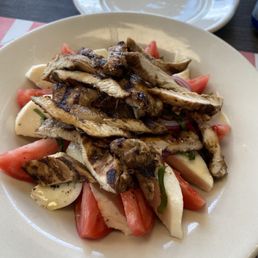 Caprese with chicken