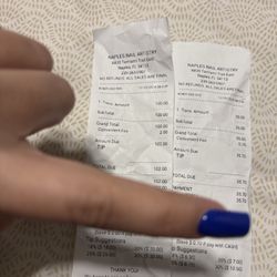 Naples Nail Artistry - Receipts