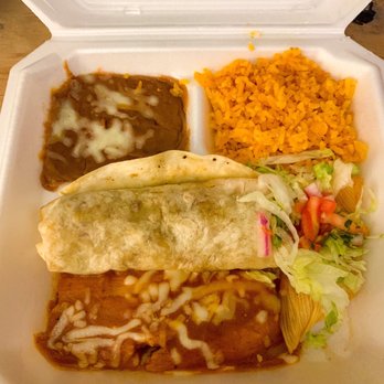 El Mariachi 2 - Tamale and Steak Burrito Combo - Mexican Near Me - Aiea, Hawaii El Mariachi 2 - Tamale and Steak Burrito Combo - Mexican Near Me - Aiea, Hawaii