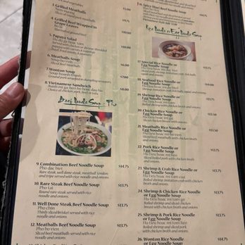 Viet's Pho - Menu as of May 20 2025 - Vietnamese Near Me - Albuquerque, New Mexico