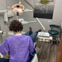 Winnetka Dental Associates - Dr. Oleari at work