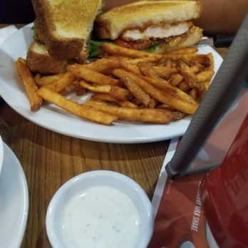 Denny's - Nashville Hot Chicken Melt $12.79 + Seasoned Fries $0.99 - American Near Me - Las Vegas, Nevada Denny's - Nashville Hot Chicken Melt $12.79 + Seasoned Fries $0.99 - American Near Me - Las Vegas, Nevada