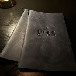 Menu cover