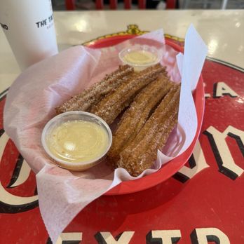 The Taco Stand - Churros!! He personally delivered it to us so nice - Mexican Near Me - Miami, Florida The Taco Stand - Churros!! He personally delivered it to us so nice - Mexican Near Me - Miami, Florida