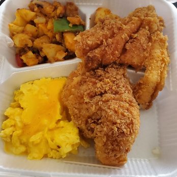The Serving Spoon - Catfish, Eggs and Potatoes - Breakfast & Brunch Near Me - Inglewood, California The Serving Spoon - Catfish, Eggs and Potatoes - Breakfast & Brunch Near Me - Inglewood, California