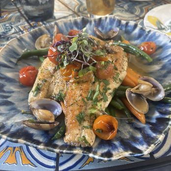 Locanda Positano - Sea bass with fresh veggies! - Italian Near Me - Lafayette, California Locanda Positano - Sea bass with fresh veggies! - Italian Near Me - Lafayette, California