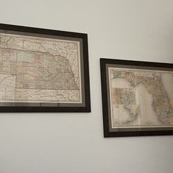 FastFrame - Winthrop - Rand McNally framed maps