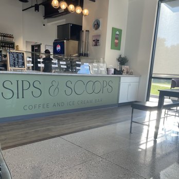 Sips & Scoops - Service counter - Coffee & Tea Near Me - Springfield, Missouri