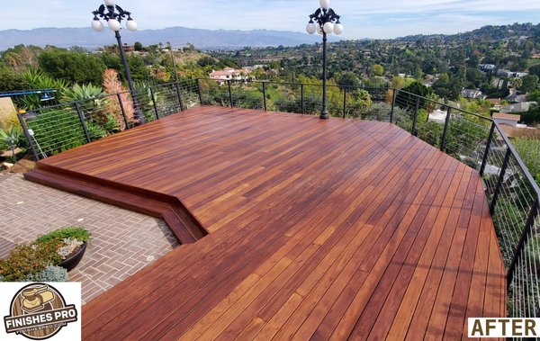Deck Refinishing - Call or message us today for a free estimate!