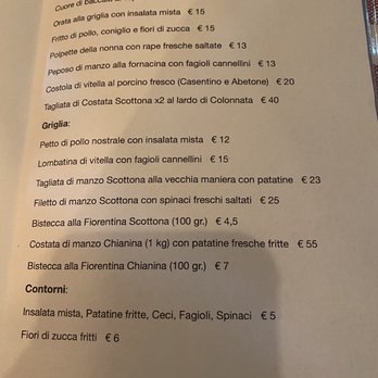 Trattoria Cesarino - Menu 2 - Trattorie Near Me - Florence, FI Trattoria Cesarino - Menu 2 - Trattorie Near Me - Florence, FI