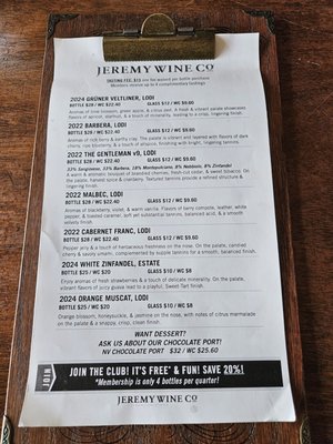 Jeremy Wine Company - Lodi by null
