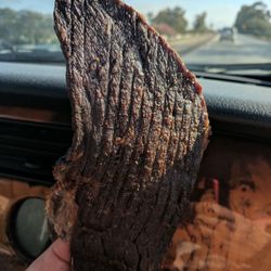 The biggest, juiciest, most flavorful, homemade jerky I've ever had!