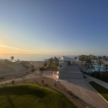 Paradisus Los Cabos - Our room came with two balconies, this sunrise view is from the bedroom balcony. - Hotels Near Me - Los Cabos, BCS Paradisus Los Cabos - Our room came with two balconies, this sunrise view is from the bedroom balcony. - Hotels Near Me - Los Cabos, BCS