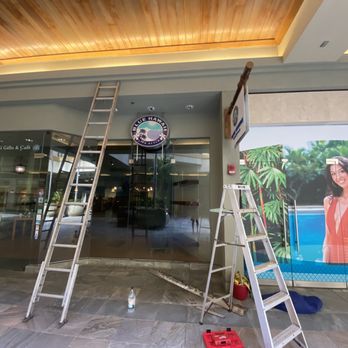 The Movers - Installed this sign for Blue Hawaii Lifestyle in Alamoana, they are now located in the 808 Center near Walmart. - Movers Near Me - Kailua, Hawaii