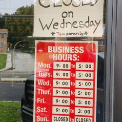 Joe's Express Dry Cleaners - Business hours (July,2023)