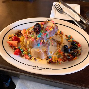 Bosscat Kitchen & Libations - French toast - New American Near Me - Houston, Texas